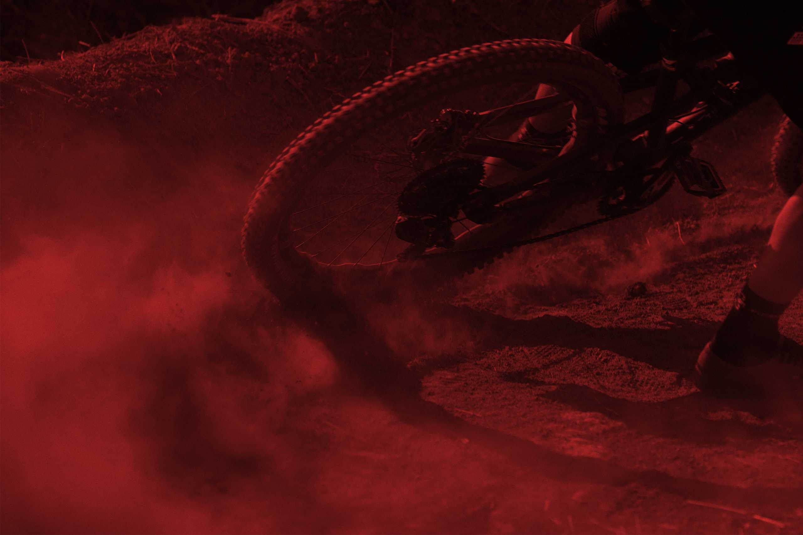 AJAX image mountain bike action